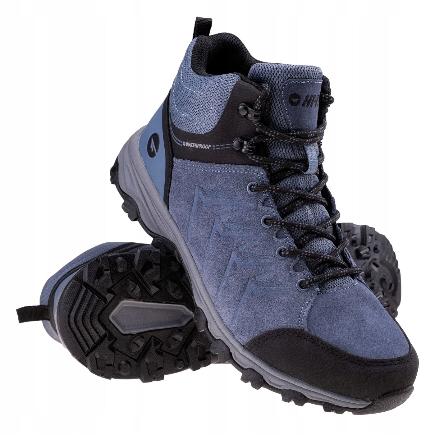 Trekkingschuhe für Herren Hi-Tec Helone Mid WP M 92800442373, blau