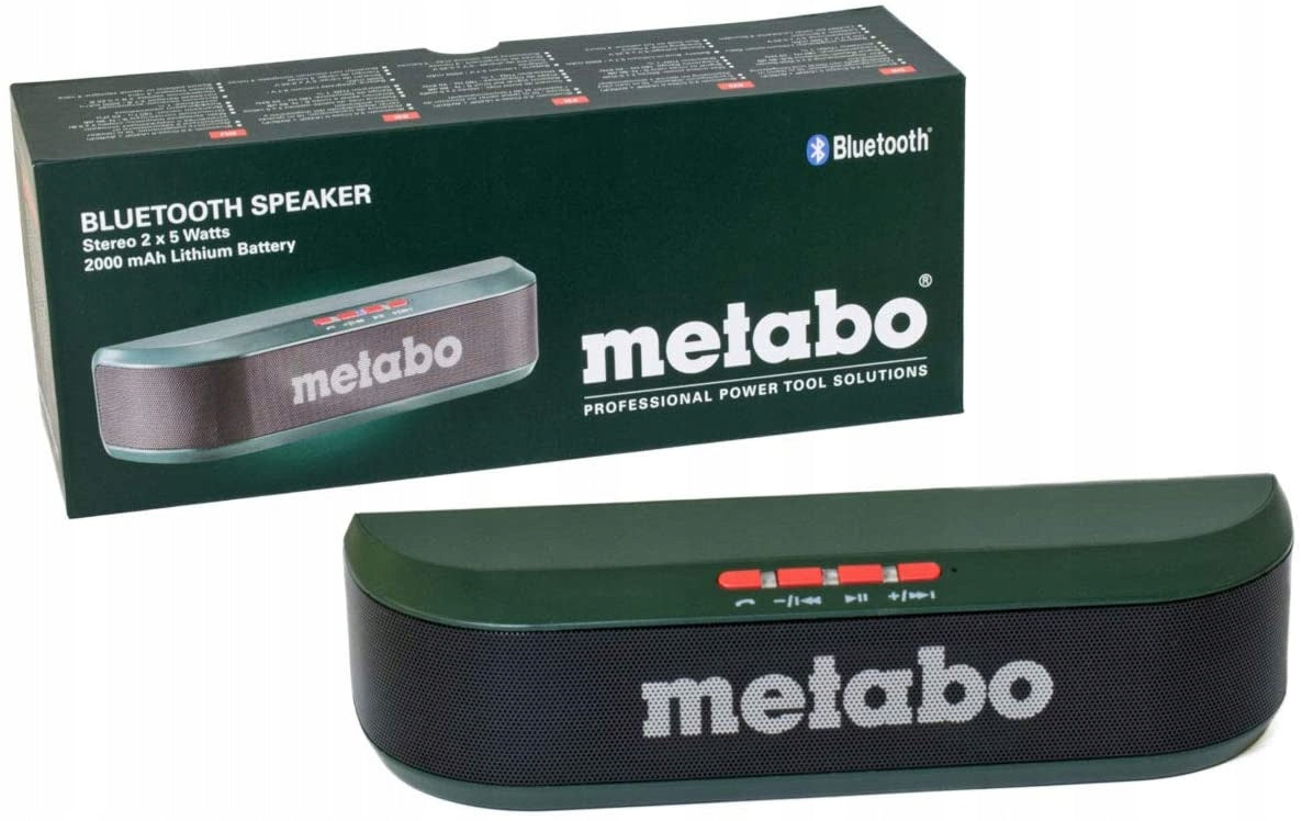 METABO 10W Bluetooth Portable Speaker Manufacturer code 657019000