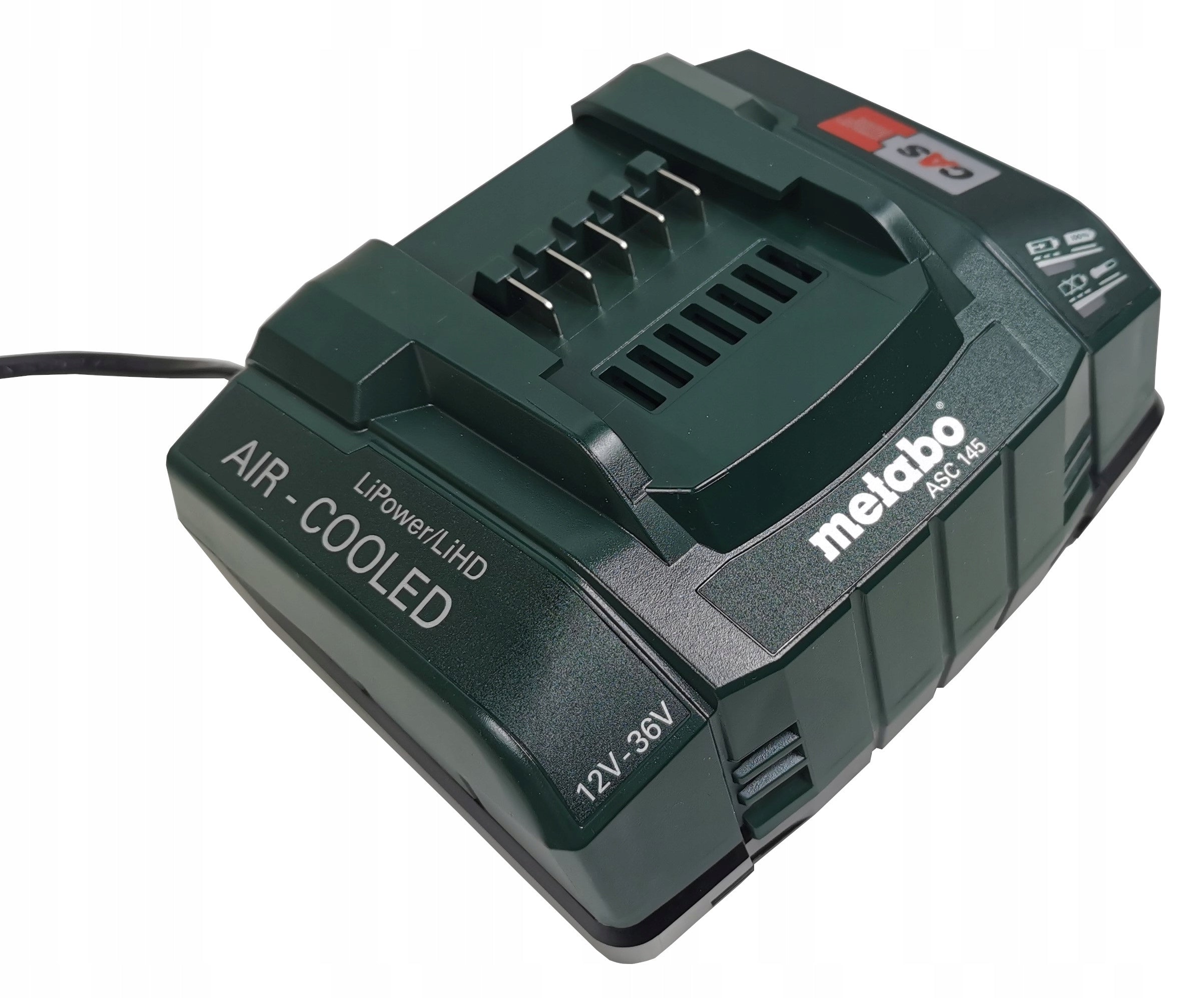 METABO ASC 145 FAST CHARGER 12-36V AIR COOLED Manufacturer code 627378000