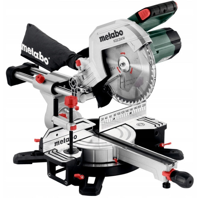 METABO SAW SLASH WITH FEED CAP KGS 254M CAP 254mm 1450W FROG