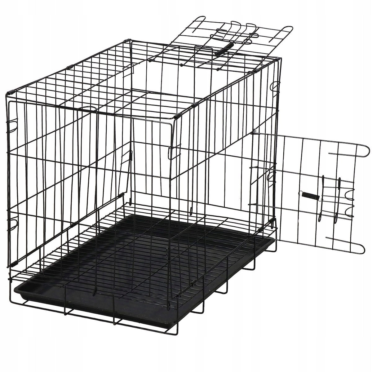 METAL CAGE DOG PLAYPEN EASY CLEANING SOLID 50x34x42 Product width 50 cm