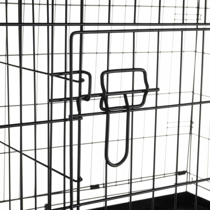 METAL CAGE KENNEL TRANSPORTER FOR DOG CAT ANIMALS XL 91x62x70 cm Kind cage