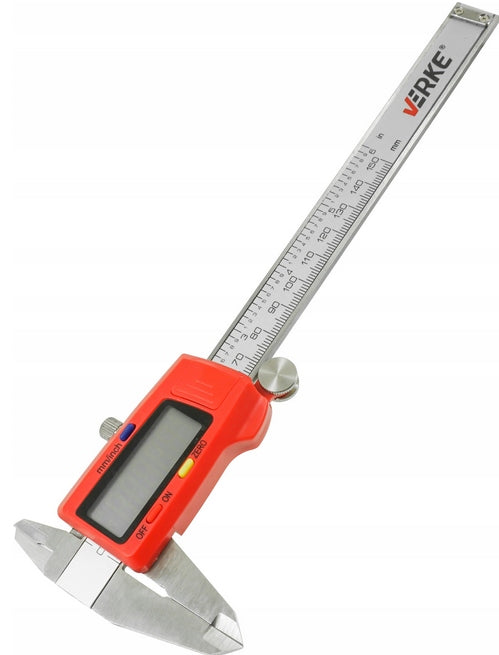 METAL CALIPER ELECTRONIC DIGITAL MEASURING DISPLAY LCD 150MM Brand Verke