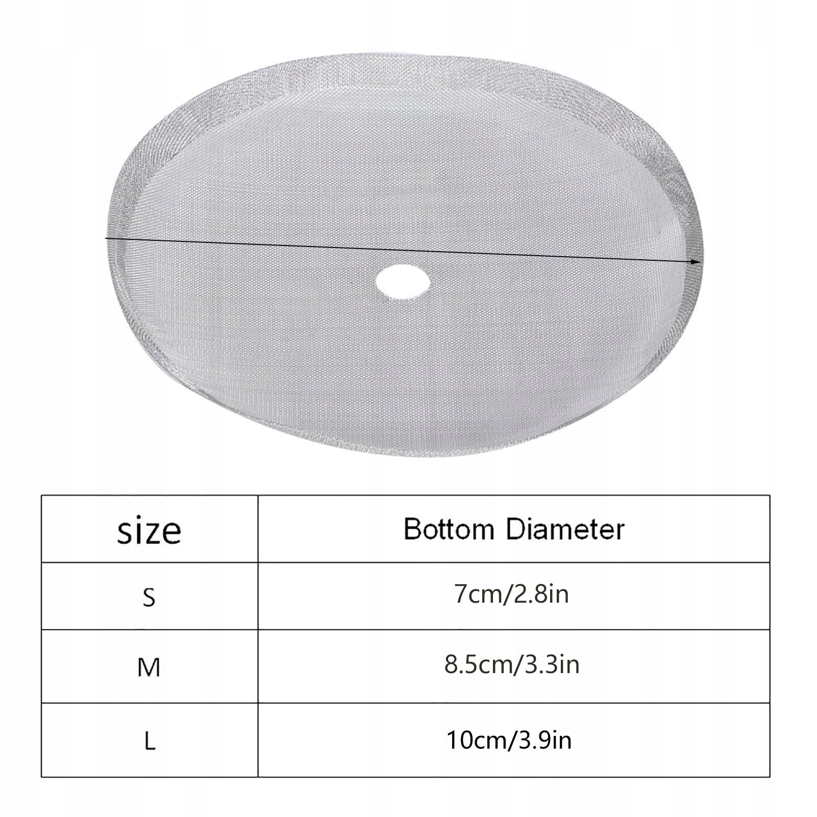 METAL COFFEE FILTER STAINLESS MESH 5 PCS STAINLESS MESH FILTER Manufacturer code XRRCX3527