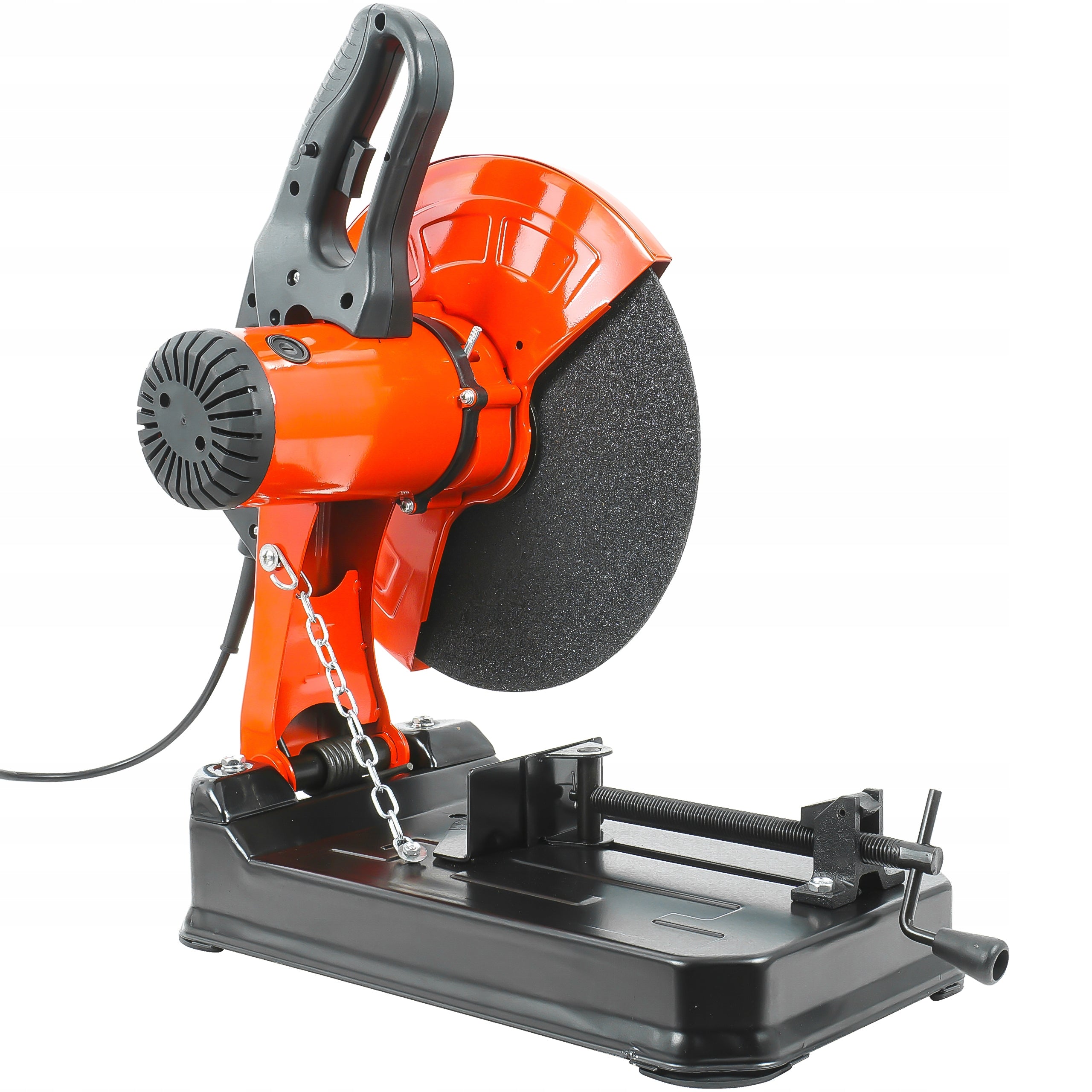 METAL CUTTING CUTTER STEEL BEVEL SLASH SAW 2600W DISC VISE Power supply mains