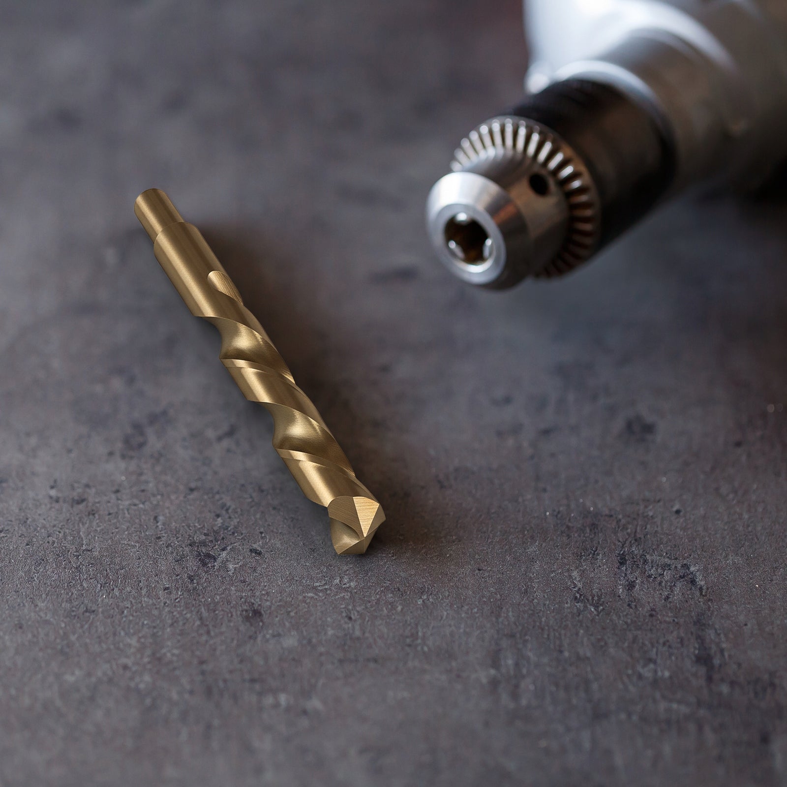 METAL DRILL BIT 5.0 mm TITANIUM FOR STEEL CAST IRON NWKA HSS TiN 4241 TITANIUM Drill bit type centering