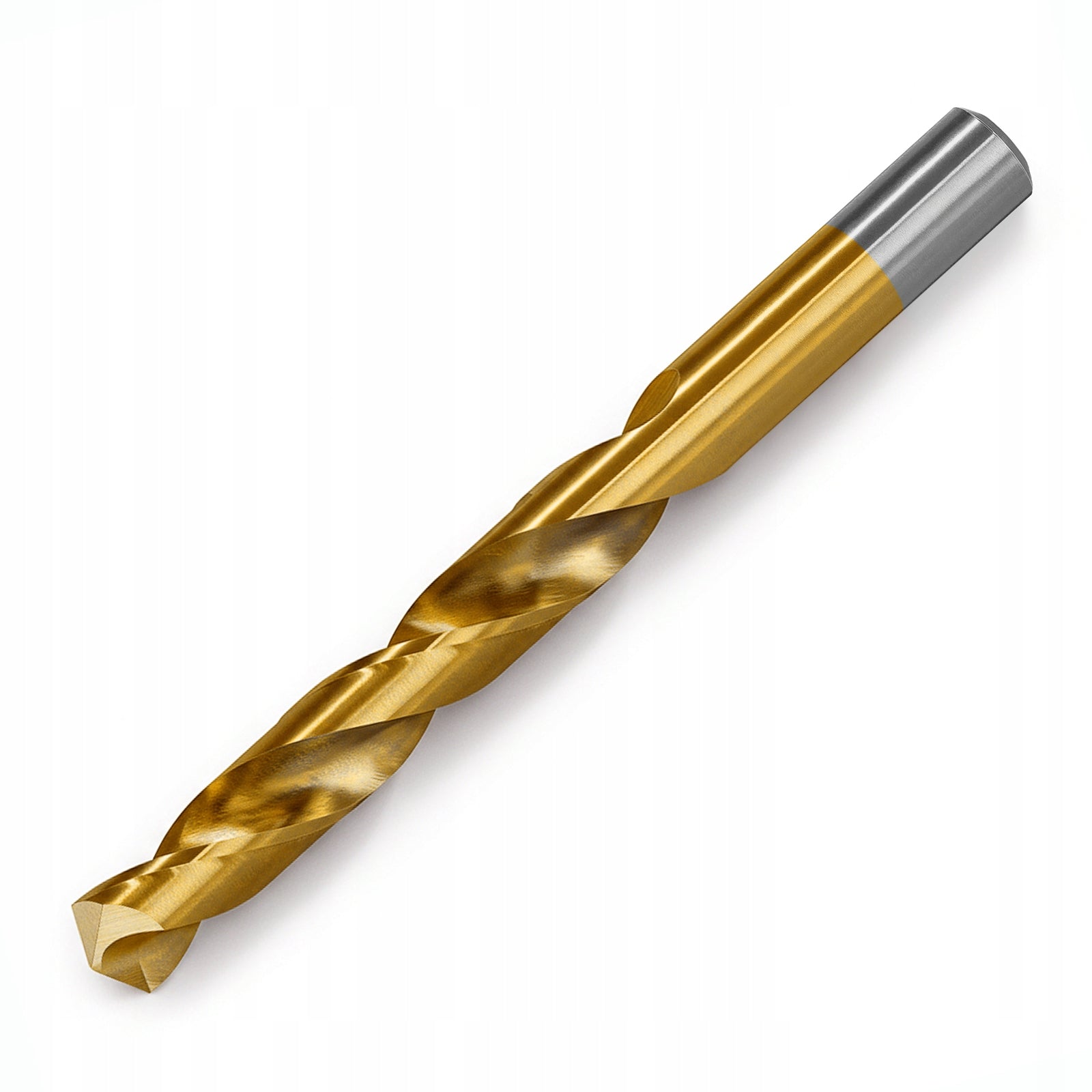 METAL DRILL BIT 5.0 mm TITANIUM FOR STEEL CAST IRON NWKA HSS TiN 4241 TITANIUM Rotation direction right hand rule
