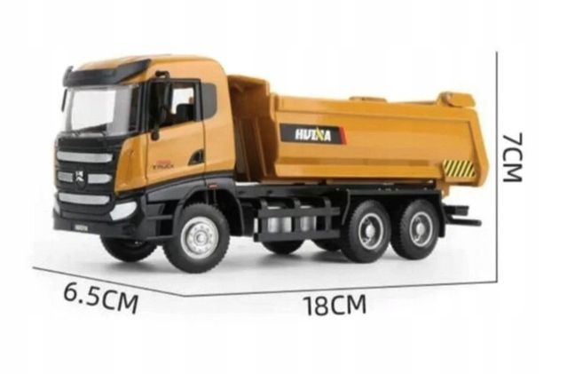 METAL DUMP TRUCK 1:50 HUINA 1718 GIFT FOR CHILDREN Brand Huina Toys