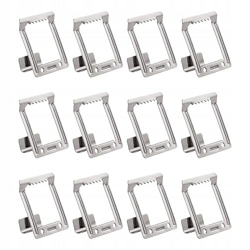 METAL FRAME CLIPS WITHOUT NAILS CANVAS PAINTINGS 12 PCS METAL