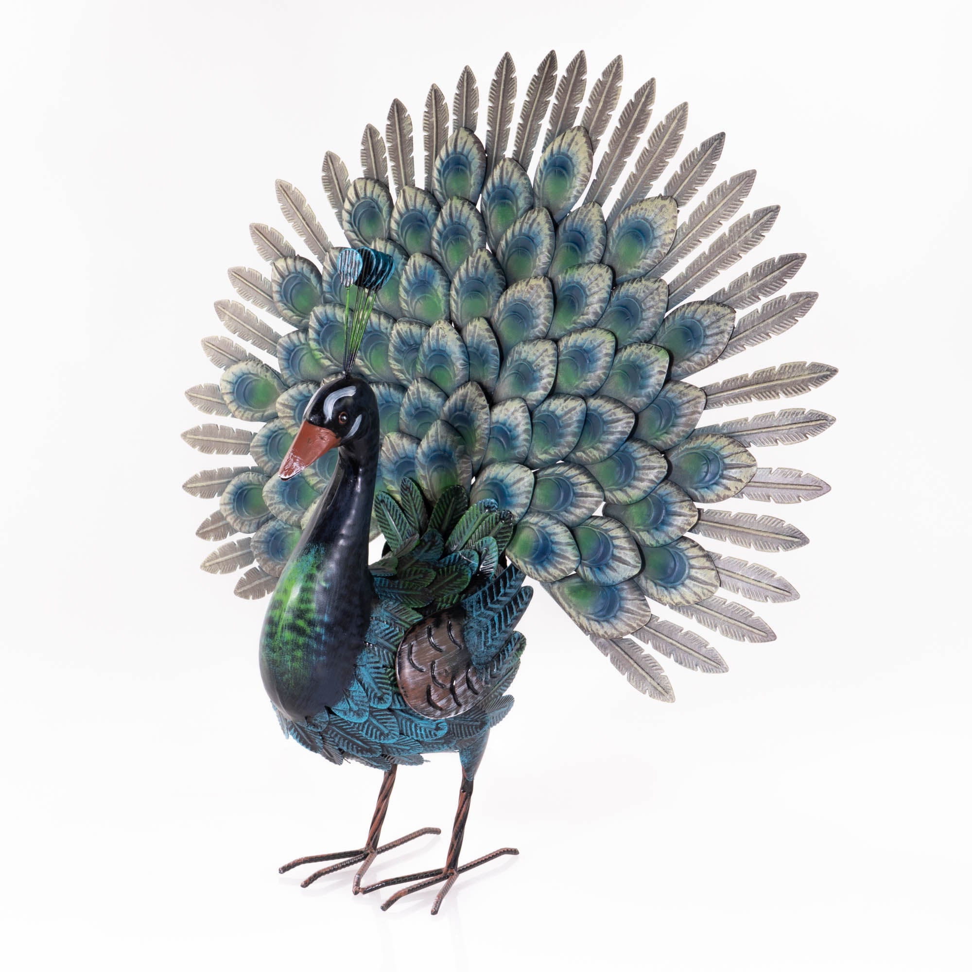 METAL GARDEN PEACOCK 30X65X63 CM OUTDOOR DECORATION Manufacturer code 380188