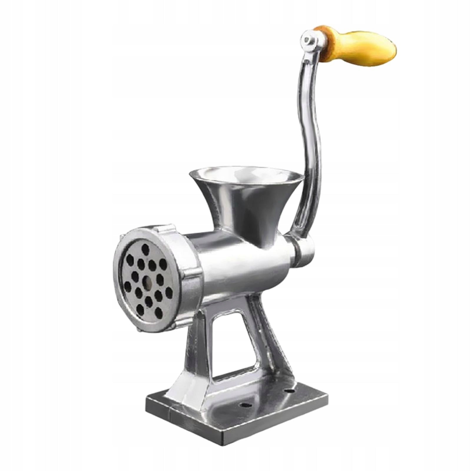 METAL HAND OPERATED MEAT MINCER GRINDER KITCHEN BEEF SAUSAGE MAKER Packaging status original