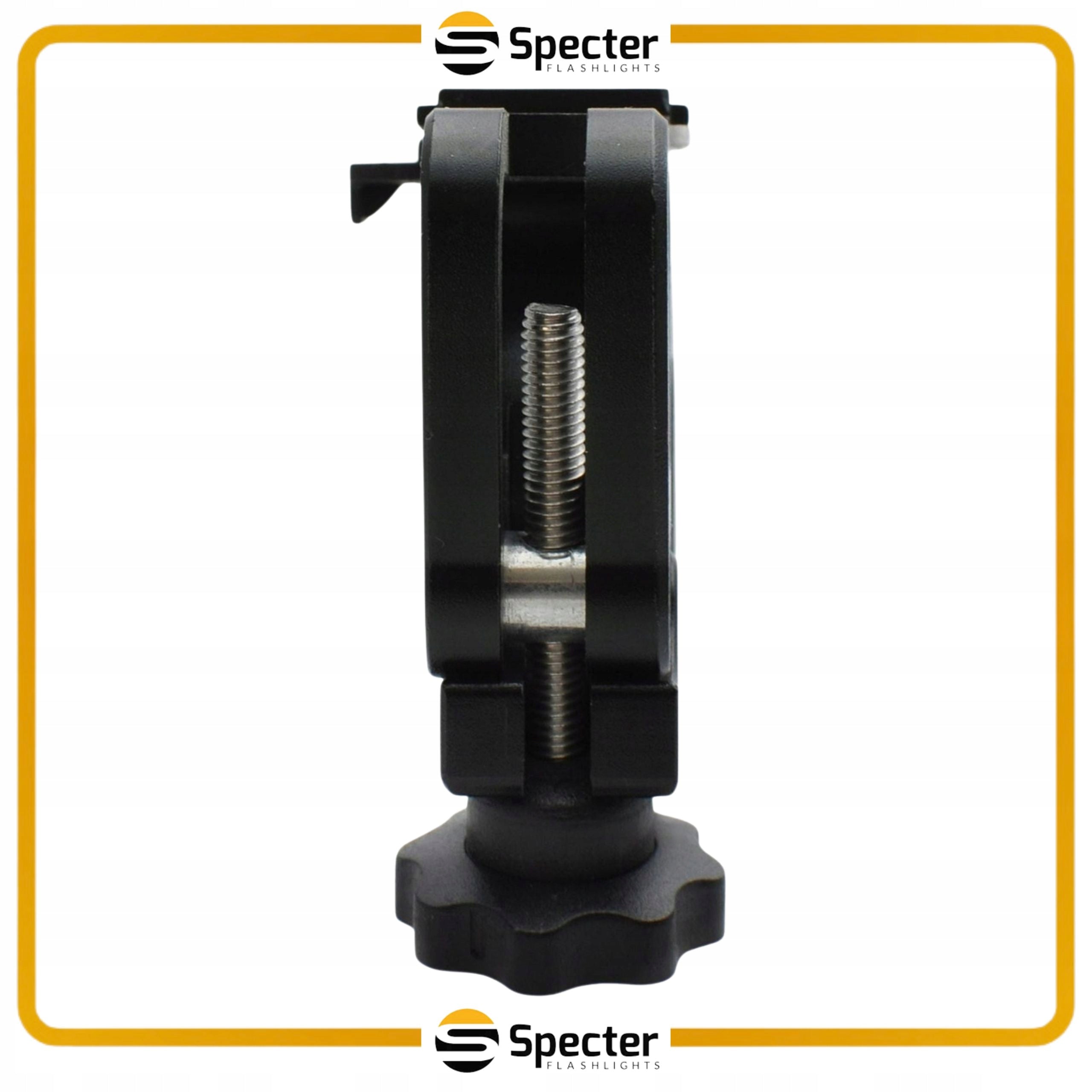 METAL HOLDER FOR BICYCLE LIGHT SPECTER QUATTRO GENIUS XPG750 900 PRO Model ALUMINIOWY UCHWYT LAMPKA ROWEROWA SPECTER XPG750