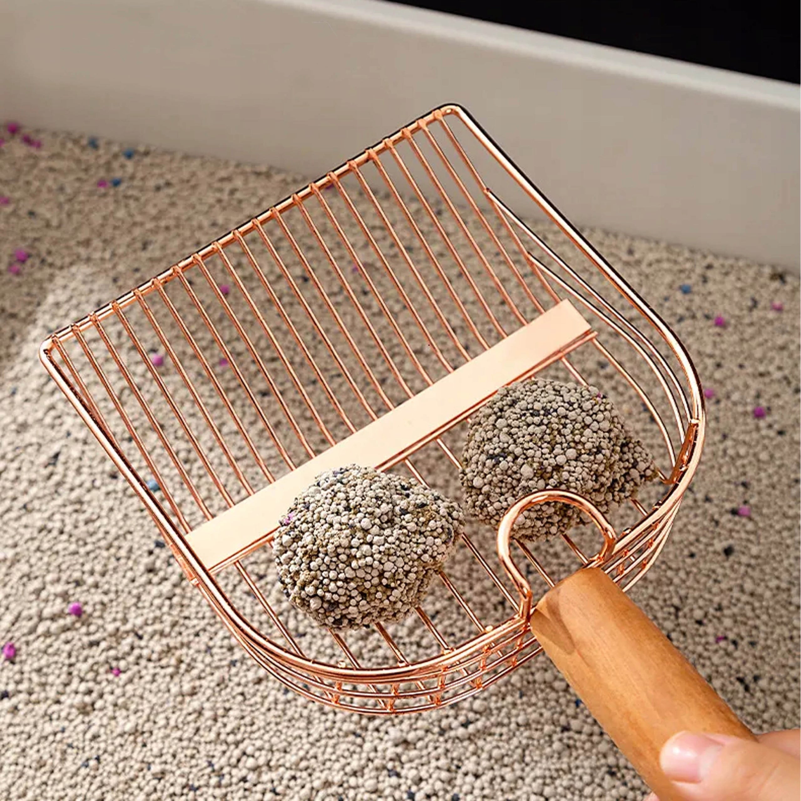 METAL LITTER SPATULA CAT LITTER BOX DUSTPAN Kind litter scoops