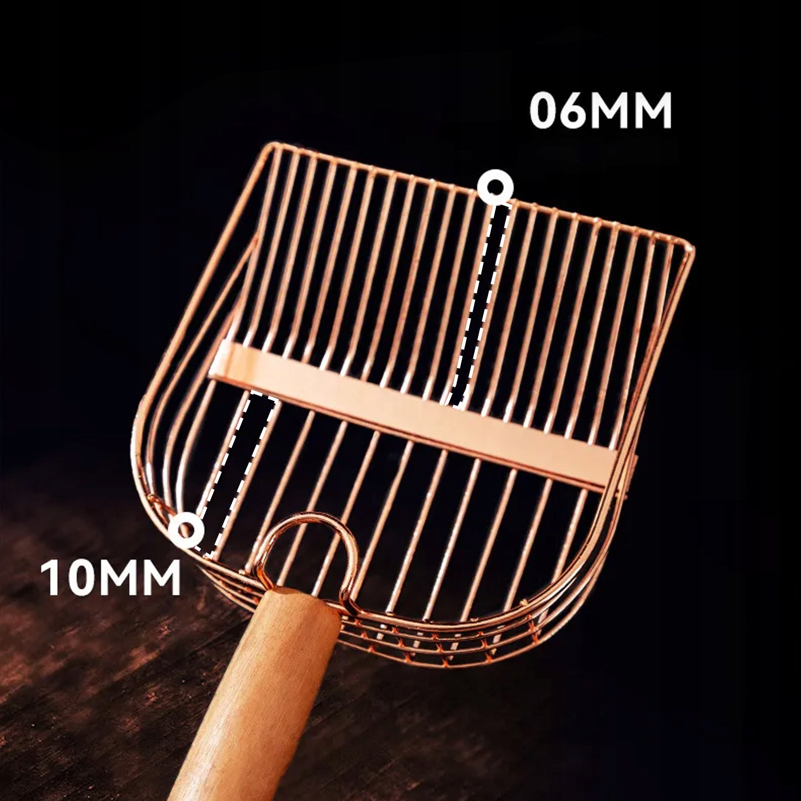 METAL LITTER SPATULA CAT LITTER BOX DUSTPAN Manufacturer code GLOBANI-LOP-02