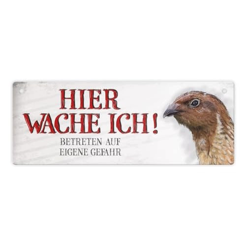 METAL PLAQUE QUAIL FOR DOOR GIFT DECORATION ALUMINUM Brand no brand