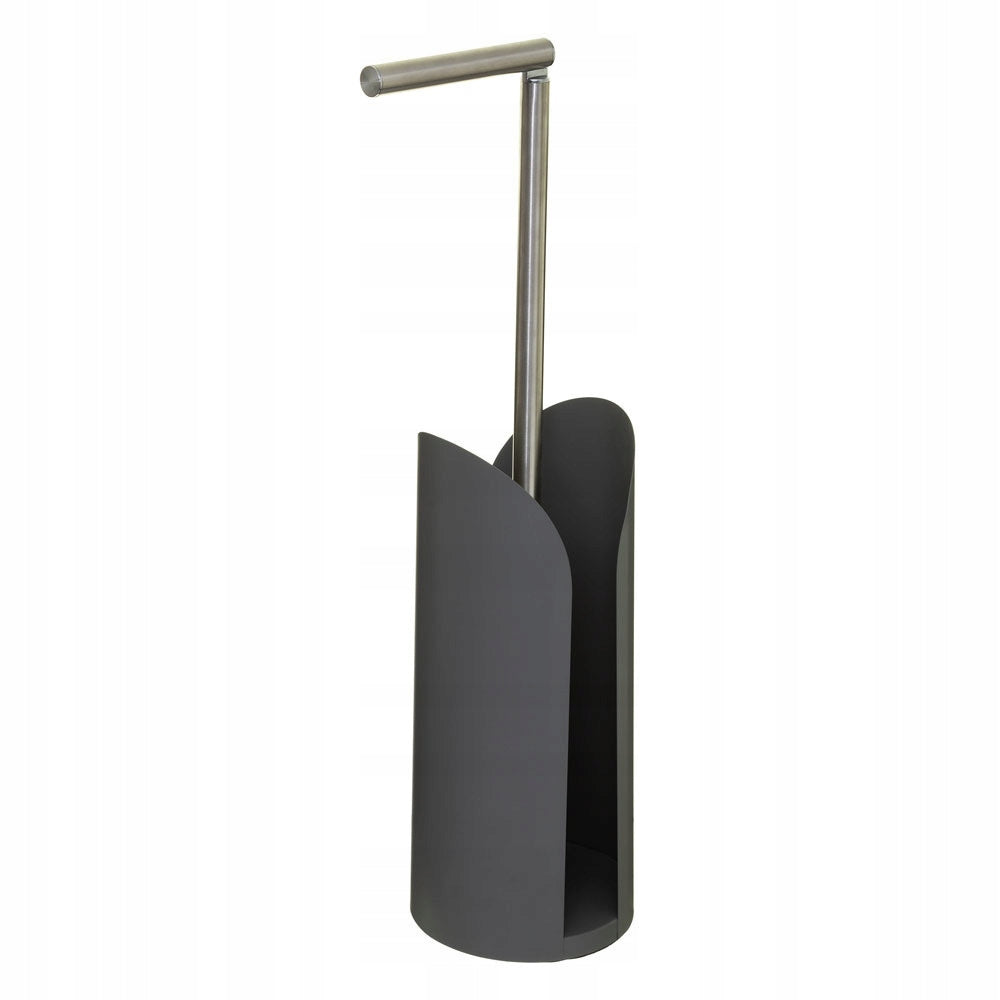 METAL TOILET PAPER STAND WITH SPACE FOR SPARE ROLLS 58X15 CM
