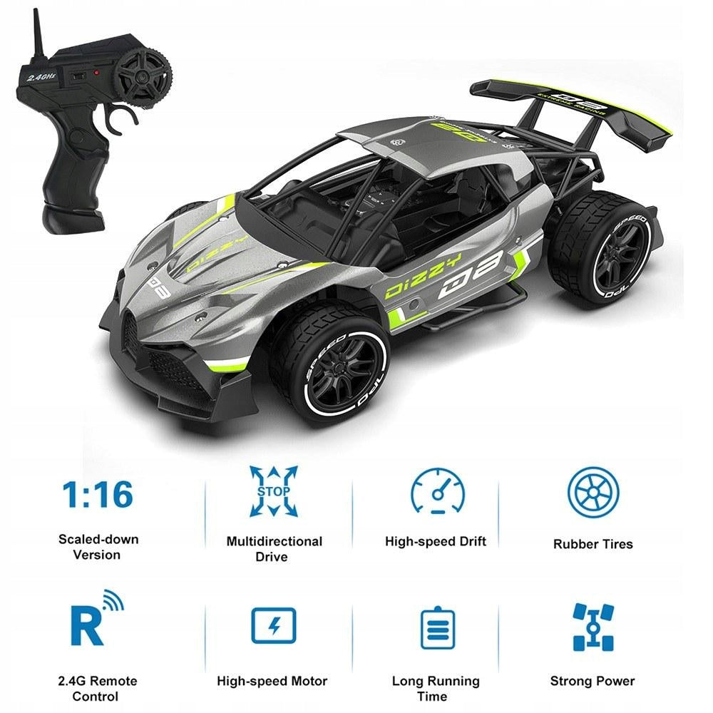 METAL remote controlled car up to15km/h AUTO SPORTS CAR PILOT