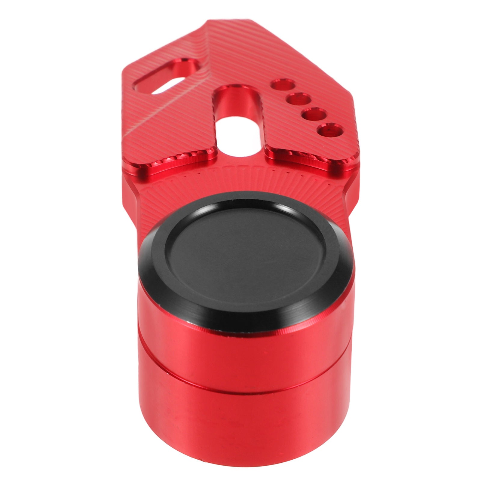 METALOWY HAK NA KASK DO MOTOCYKLA I SKUTERA CZERWONY, TRWAŁY Color red