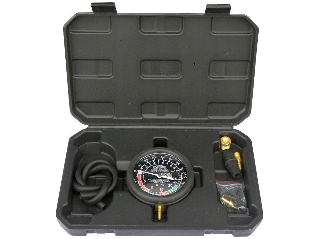 METER VACUUM PRESSURE TESTER VACUOMETER
