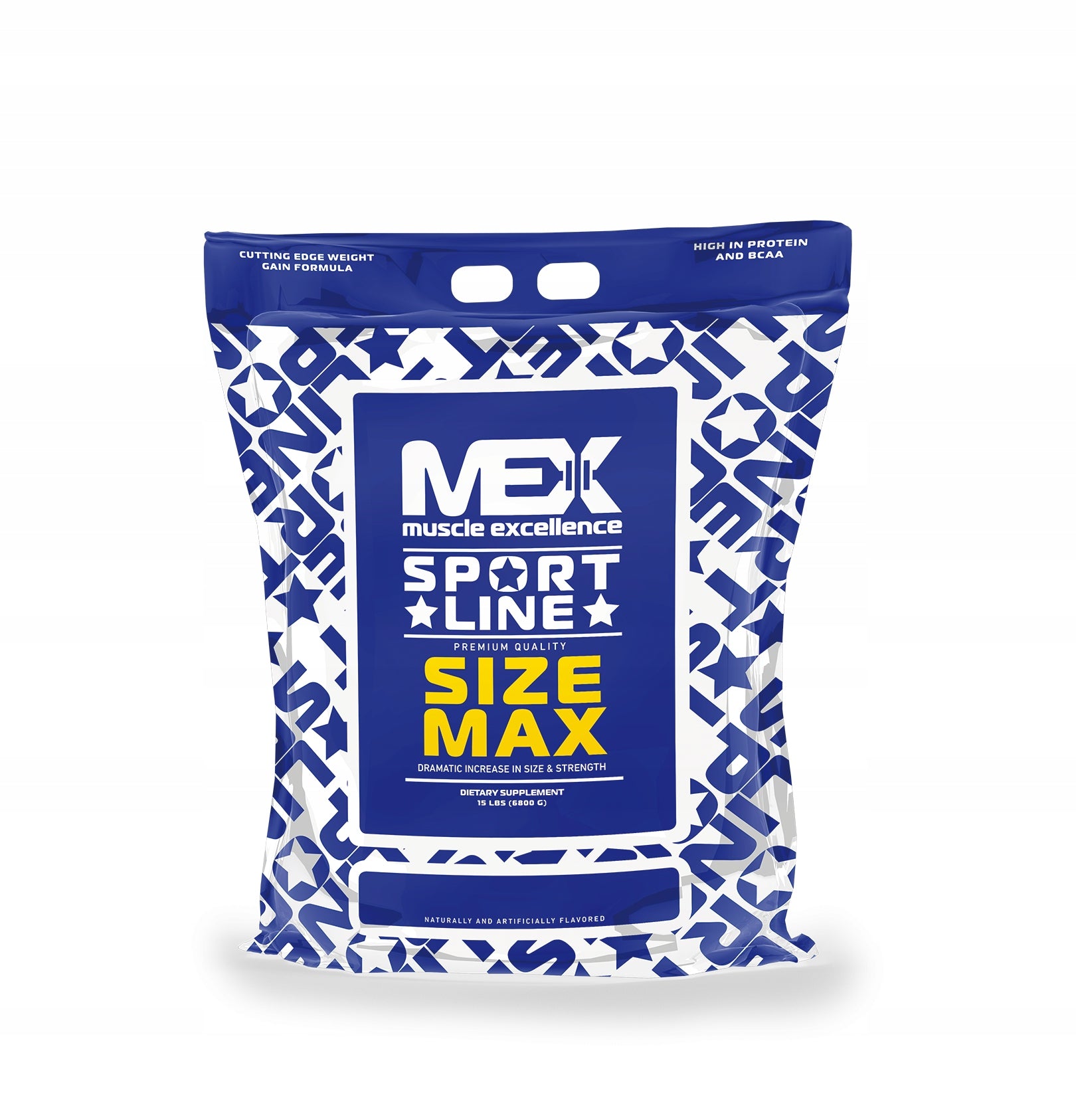MEX SIZE MAX 6800g GAINER WHEY PROTEIN WPC MASS TASTE: STRAWBERRY