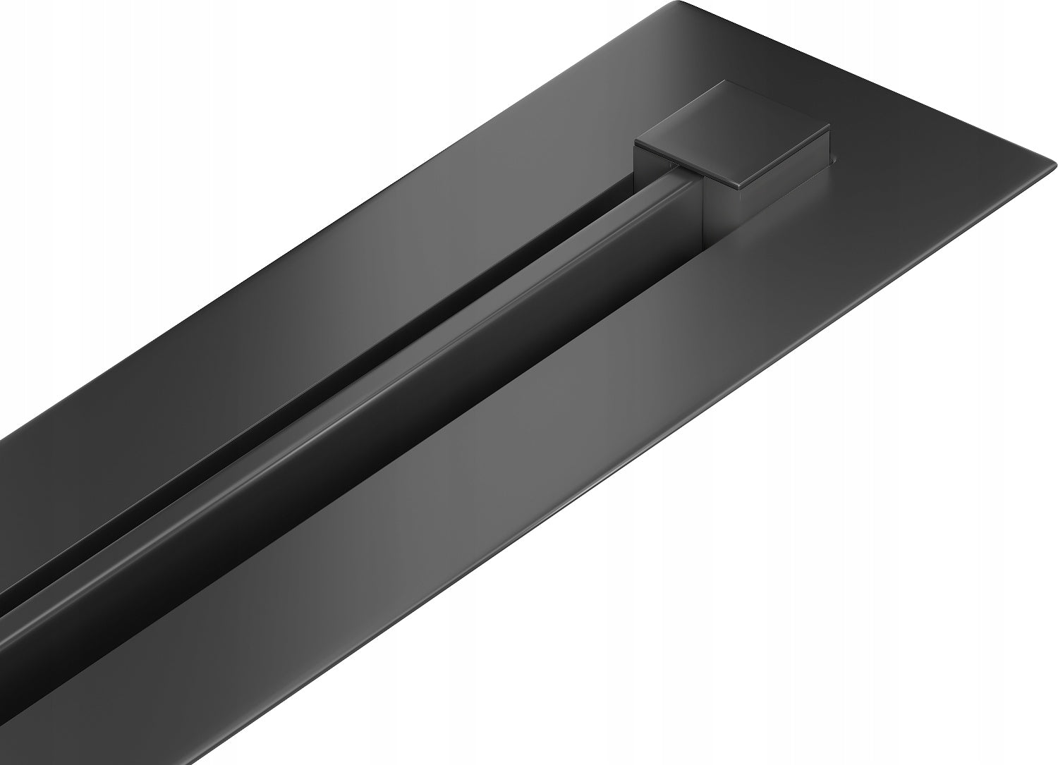 Dušo latakas Mexen Flat 360 Super Slim, Black, 90 cm