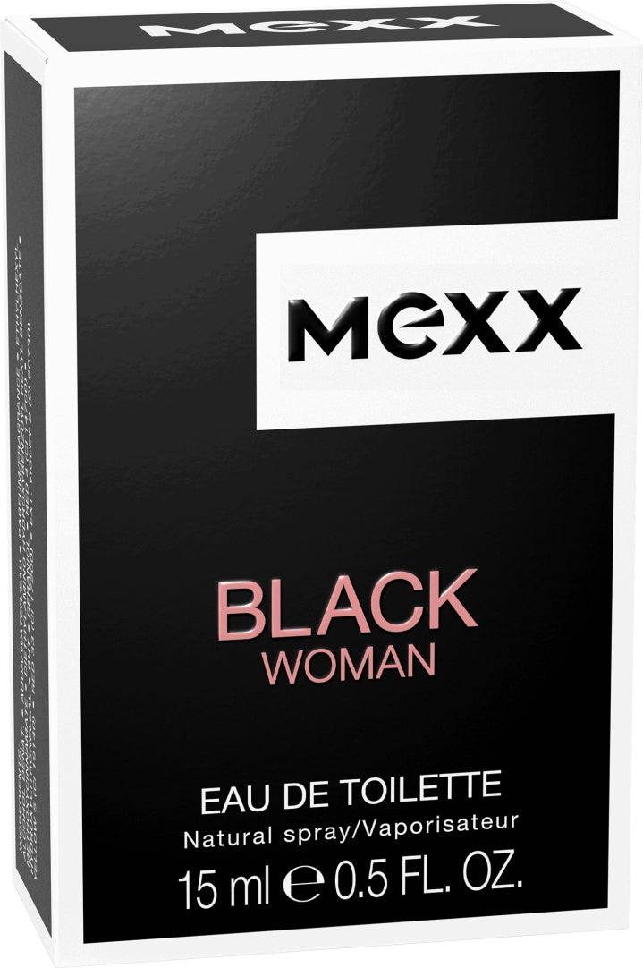 MEXX BLACK WOMAN 15ml eau de toilette women FOILED Manufacturer code 3614228834711
