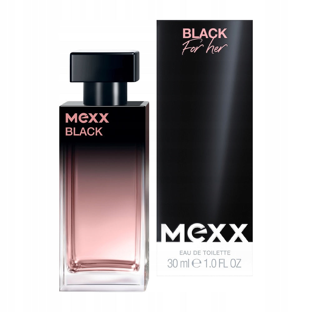 MEXX Black For Her Eau de toilette for Women Perfume EDT 30ml Product weight with unit packaging 0.1 kg