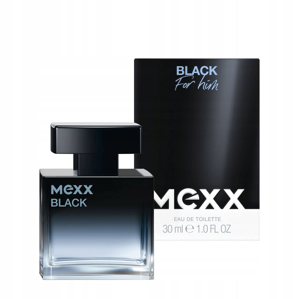MEXX Black For Him Eau de toilette for Men Perfume EDT 30ml Brand Mexx