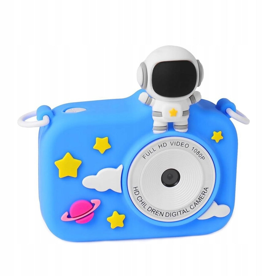 MG CR12 Astronaut dětský fotoaparát + 32GB karta, modrý Brand Mg