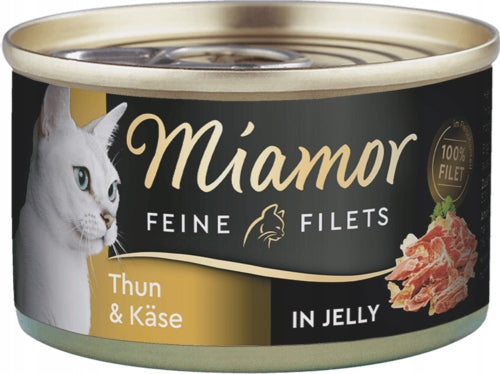 MIAMOR CAT F.FILETS TUNA CHEESE 100g