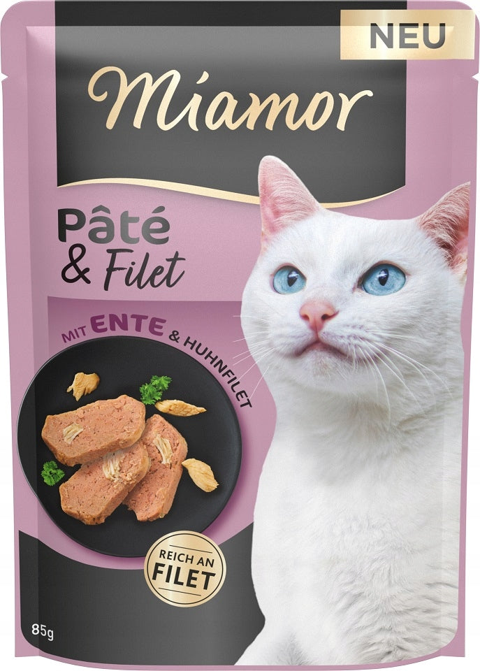 MIAMOR Pate and Filet with Duck pieces of fillets with duck 85 g