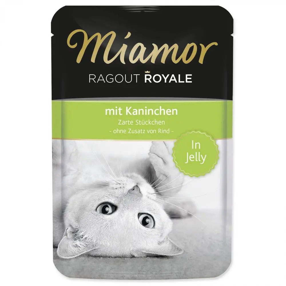 MIAMOR RAGOUT ROYALE - Rabbit in Jelly - 100g I Wet Cat Food