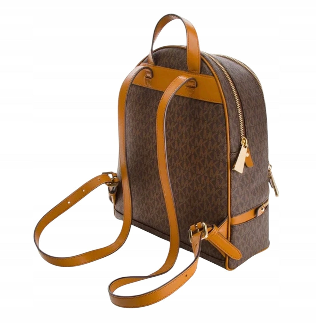 MICHAEL KORS Women's Backpack Rhea Zip 30S7GEZB1B Brown Packaging status original