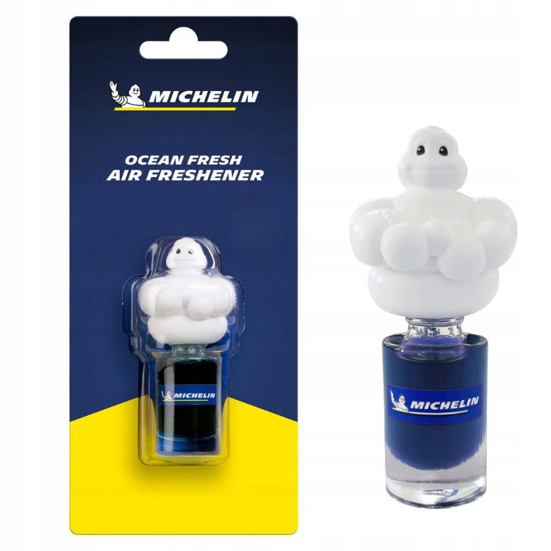 MICHELIN CAR FRAGRANCE BIBENDUM 3D OCEAN FRESH AIR FRESHENER
