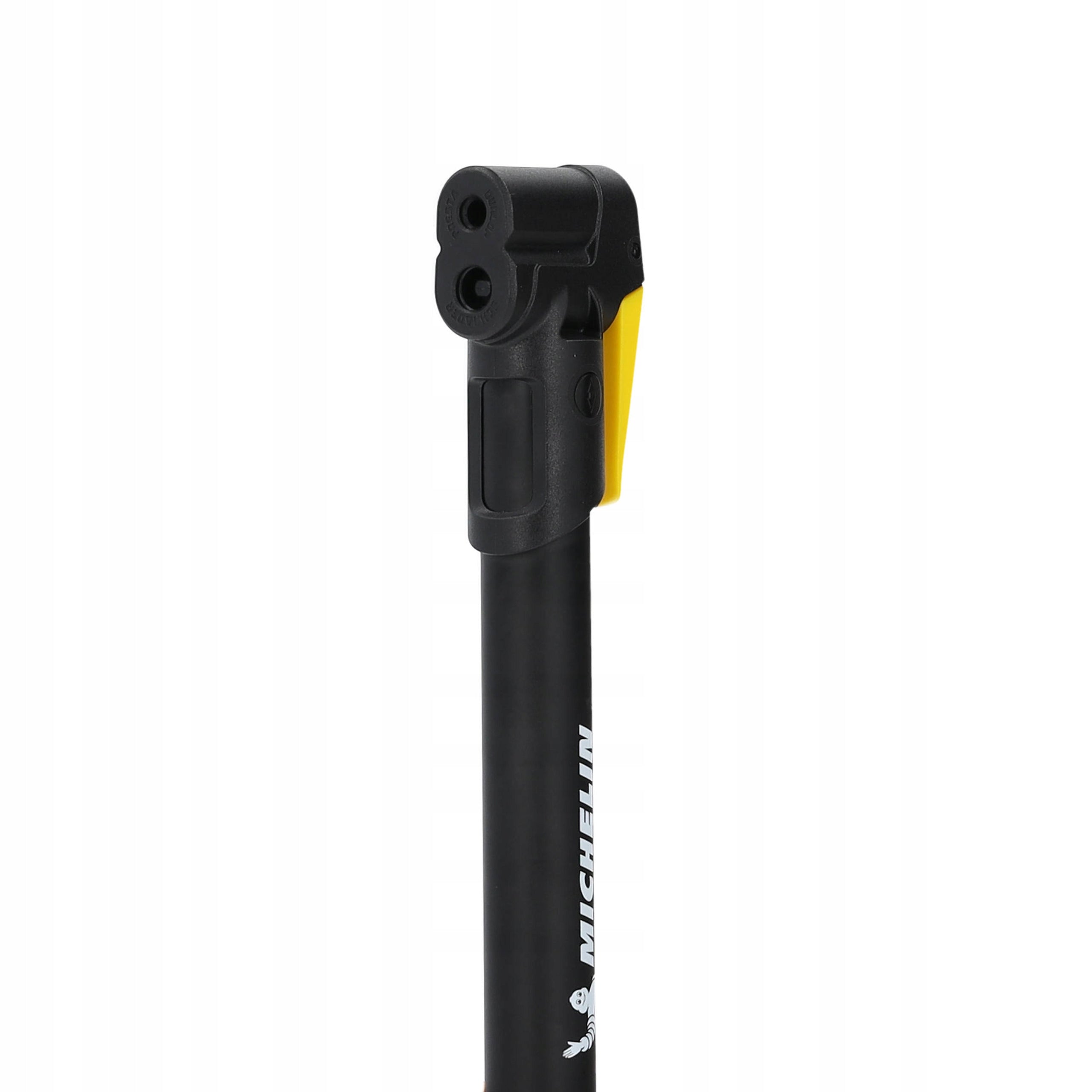 MICHELIN Handheld Bike Pump 8 BAR with Tilt ALUMINUM Lightweight DUAL HEAD Manufacturer code 804538