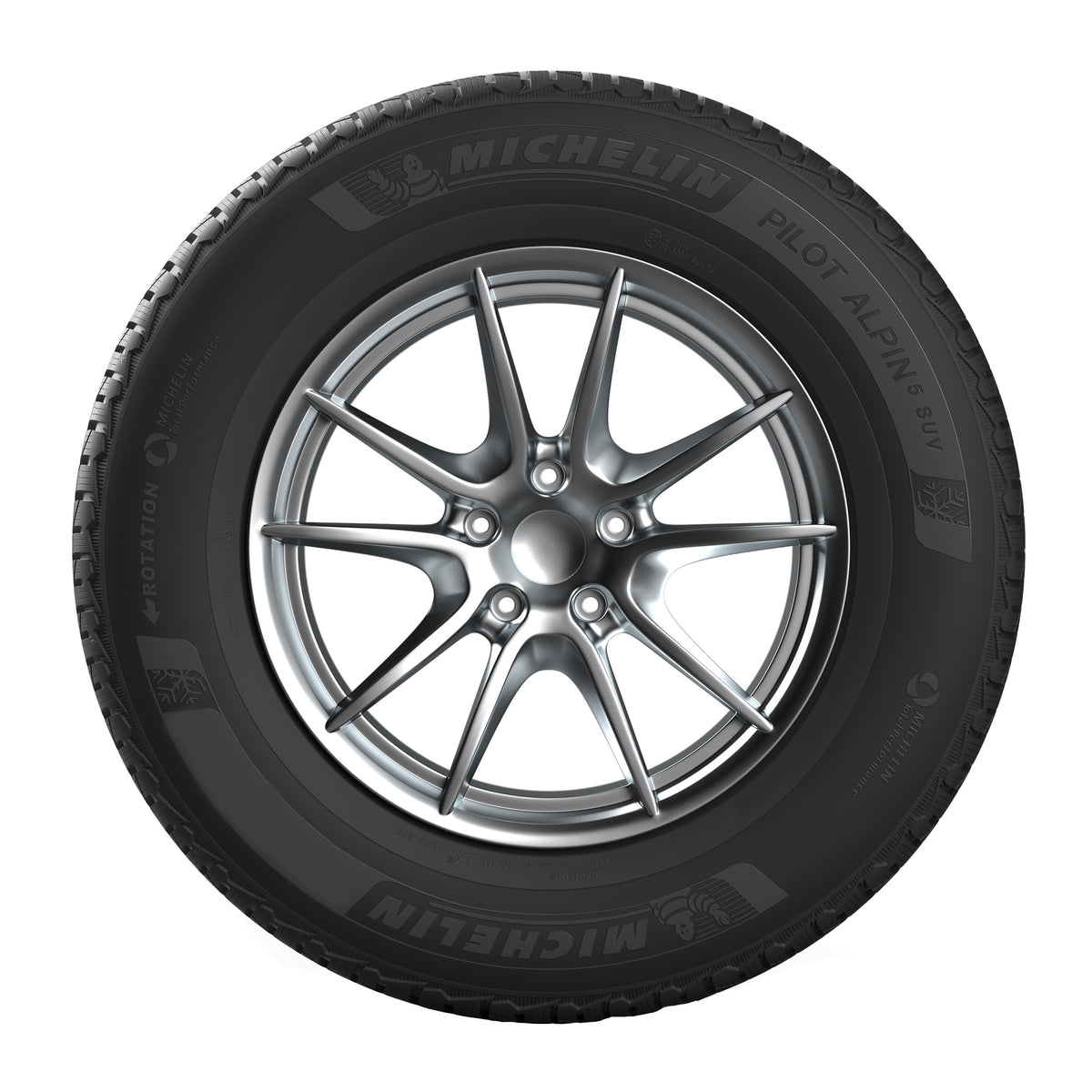 MICHELIN Z255/40 R21 REMOTE CONTROL ALPIN 5 SUV 102V XL RG DOT2023 Year of manufacture 2023