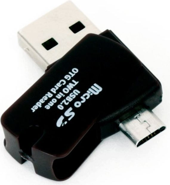 MICRO SD CARD 16GB ADAPTER FLASH DRIVE READER OTG Manufacturer code PMMSD16CR4