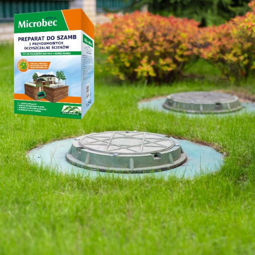 MICROBEC ULTRA PREPARATION BACTERIA FOR SEPTIC TANK TREATMENT PLANT EUCALYPTUS 1,2 KG EAN (GTIN) 5904517401525