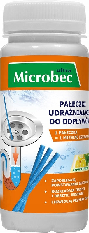 MICROBEC ULTRA clearing sticks 12 pieces FOR DRAINS
