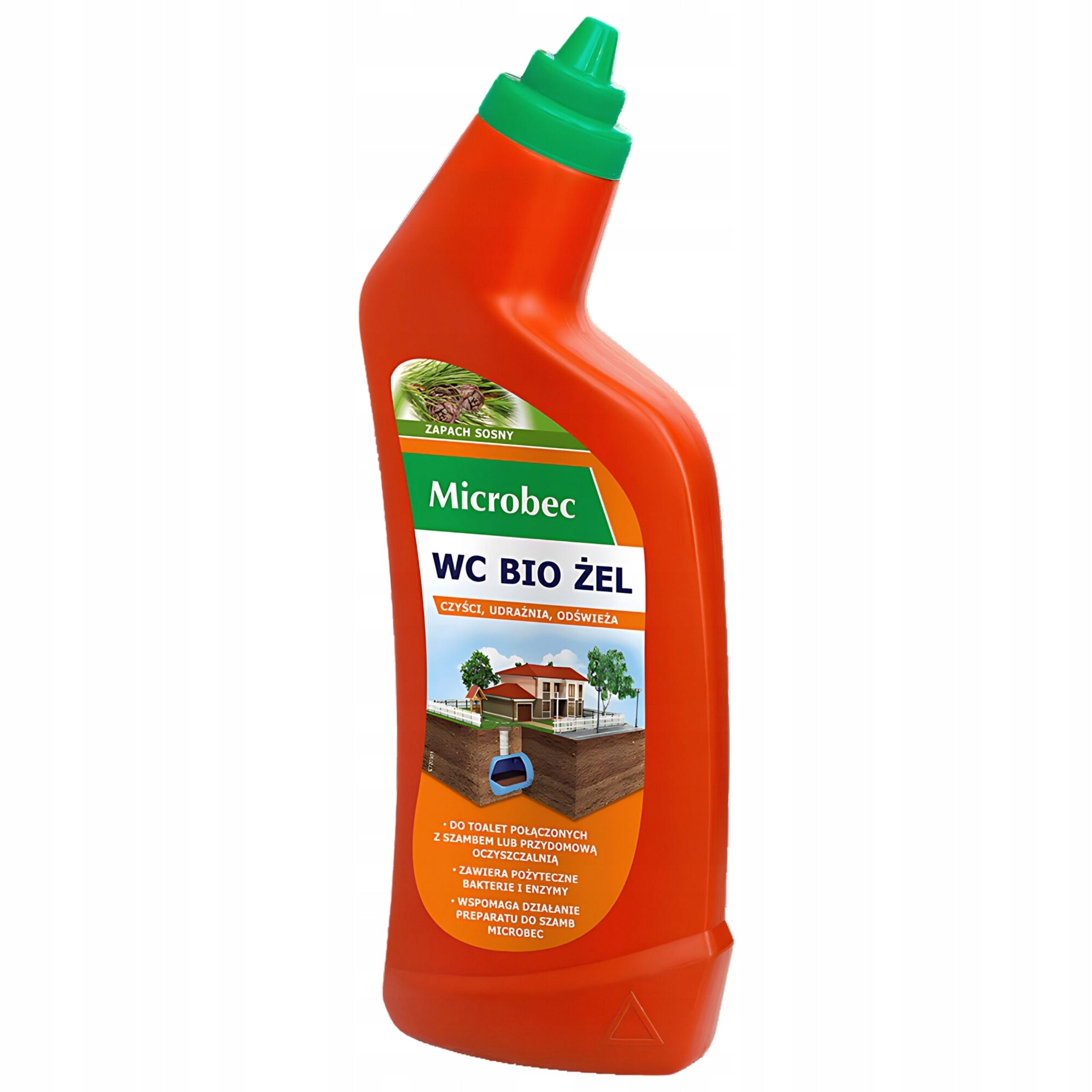 MICROBEC WC BIO SEPTIC TANK GEL FOR TOILETS COMBINED WITH SEPTIC TANK PINE 750ML
