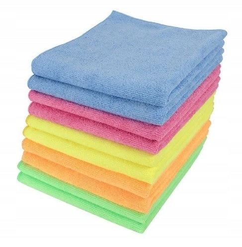 MICROFIBER CLOTH SET MICROFIBER WASHING CLOTH 40x40 cm 10pcs.