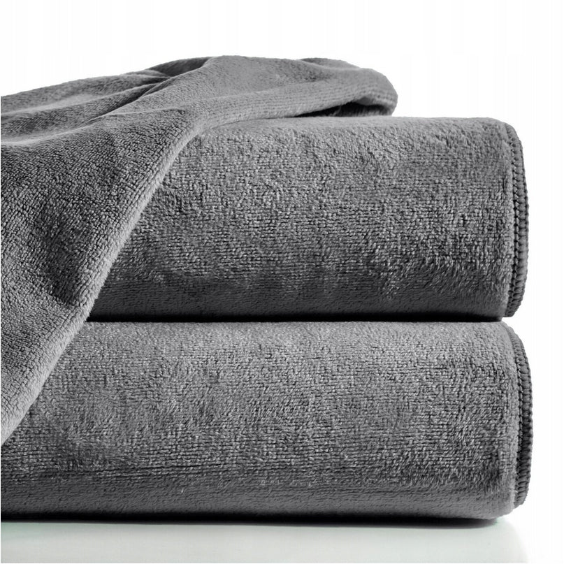 MICROFIBER TOWEL QUICK DRYING BEACH BATH 70x140 AMY EUROFIRANY Color brown