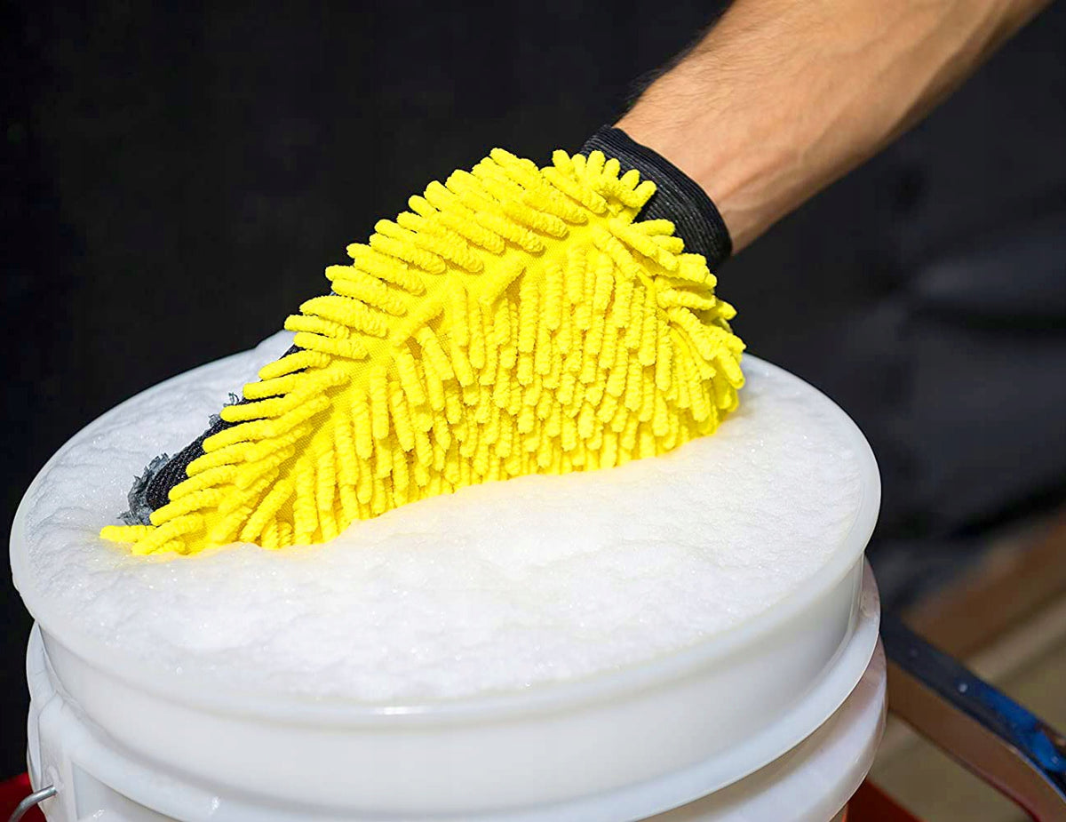 MICROFIBER WASHING CLOTH GLOVE FOR CAR CLEANING Manufacturer code 20240814