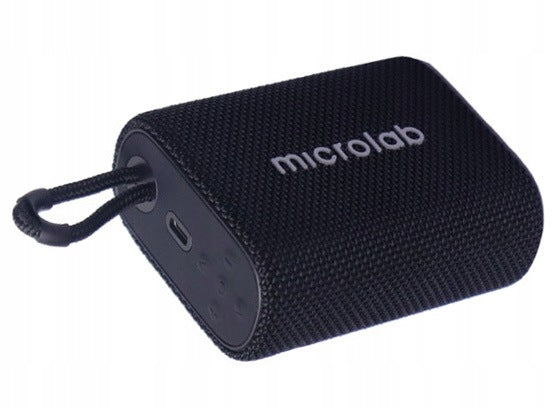 MICROLAB BP21 PORTABLE WIRELESS BLUETOOTH SPEAKER 5.1 IPX4 BLACK Manufacturer code BP21-bk