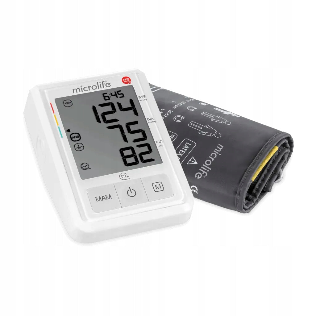 MICROLIFE Automatic blood pressure monitor BP B3 AFIB with power supply