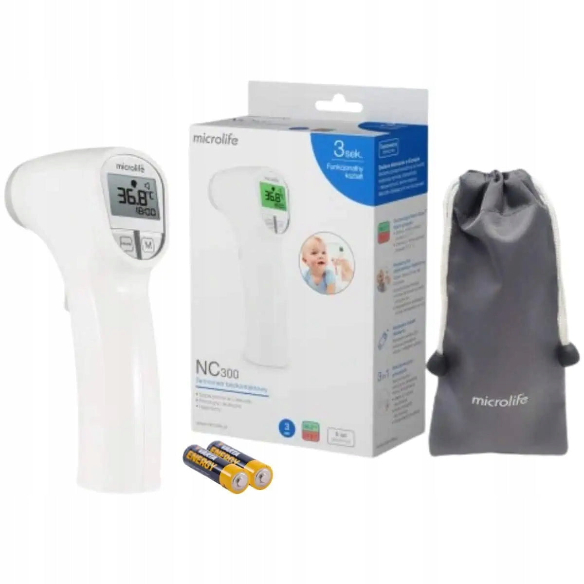 MICROLIFE NC300 non-contact electronic thermometer