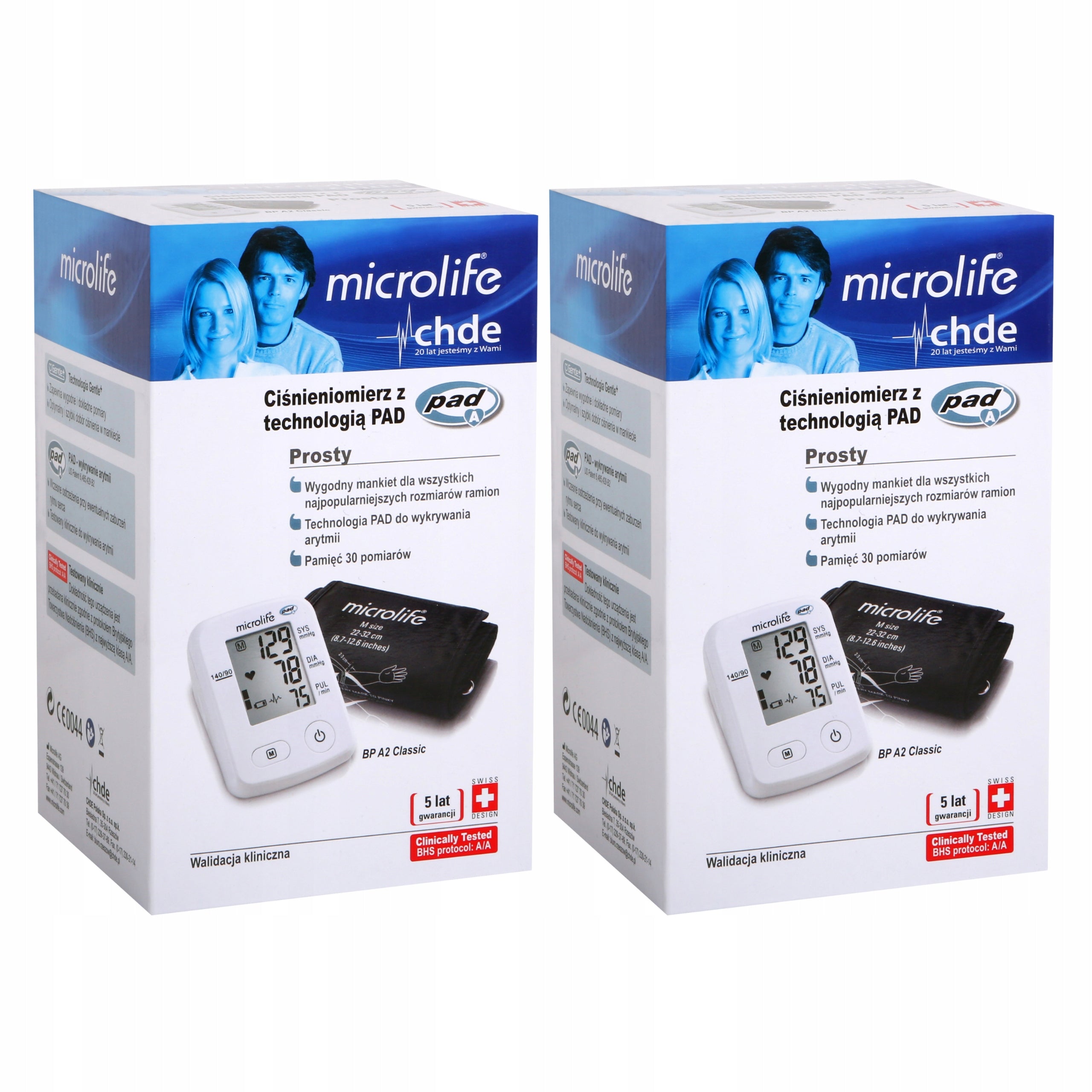 MICROLIFE SHOULDER BLOOD PRESSURE MONITOR BP A2 CLASSIC PRESSURE APPARATUS