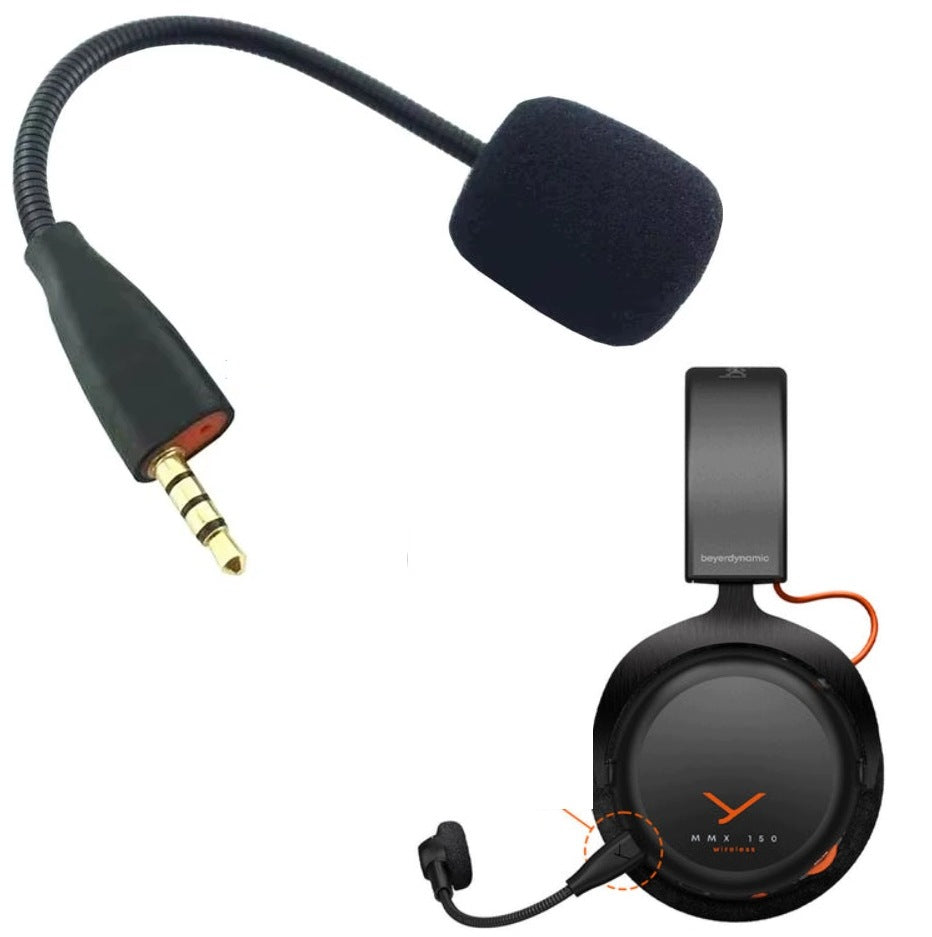 MICROPHONE FOR HEADPHONES BEYERDYNAMIC MMX 100 / MMX 150 + LED QUALITY