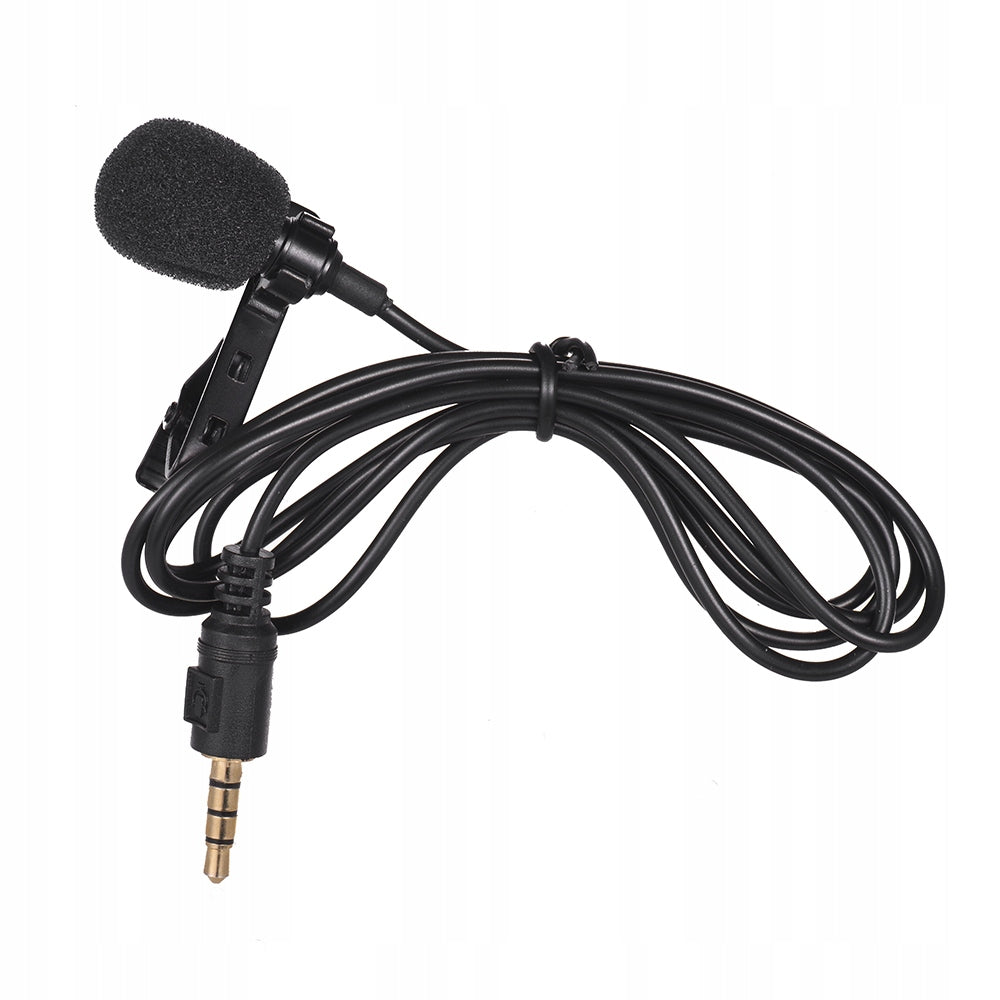MICROPHONE FOR RADIO/GPS/DVD CAR WITH CLIP/TAPE PLUG 3.5mm CABLE 1m