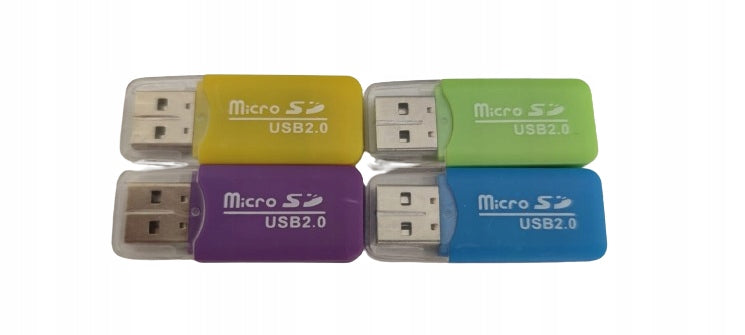 MICROSD USB 2.0 MEMORY CARD READER FOR LAPTOP COMPUTER ADAPTER